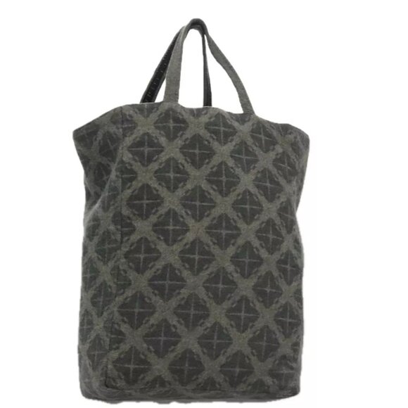 BOTTEGA VENETA Tote Bag Wool Gray Auth - Picture 1 of 16
